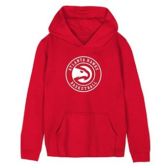 Preschool Outerstuff Red Atlanta Hawks Primary Logo Hoodie