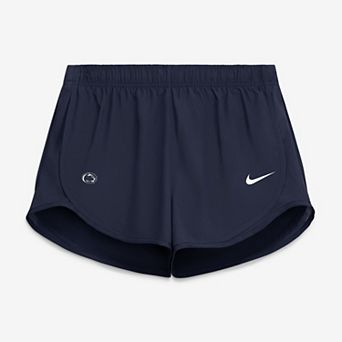 Women's Nike Navy Penn State Nittany Lions Tempo Mid-Rise Dri-FIT Shorts