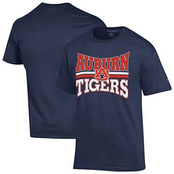 Men's Champion Navy Auburn Tigers Team Zoom T-Shirt