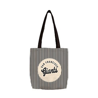 Logo Brands Black San Francisco Giants Classic Canvas Tote