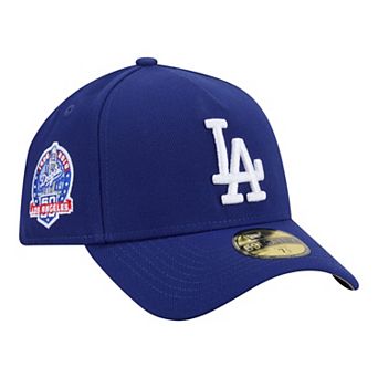 Men's New Era Royal Los Angeles Dodgers A-Frame 59FORTY Fitted Hat