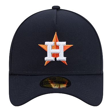 Men's New Era Navy Houston Astros A-Frame 59FORTY Fitted Hat