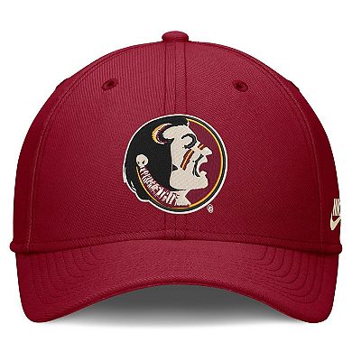 Men's Nike Garnet Florida State Seminoles Dri-FIT Vintage Rise Swooshflex Flex Hat