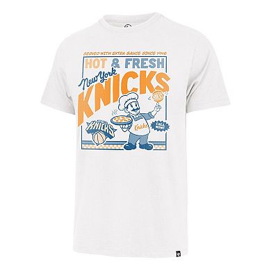Men's '47 White New York Knicks Regional Foundation T-Shirt