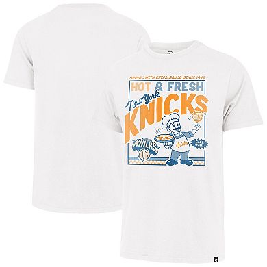 Men's '47 White New York Knicks Regional Foundation T-Shirt
