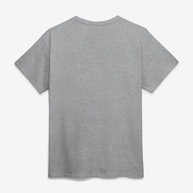 Men's Logo Athletic Heather Gray Seattle Mariners Official Logo T-Shirt