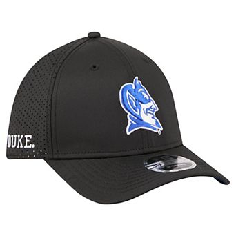 Men's New Era Black Duke Blue Devils 39THIRTY M-Crown Flex Fit Hat