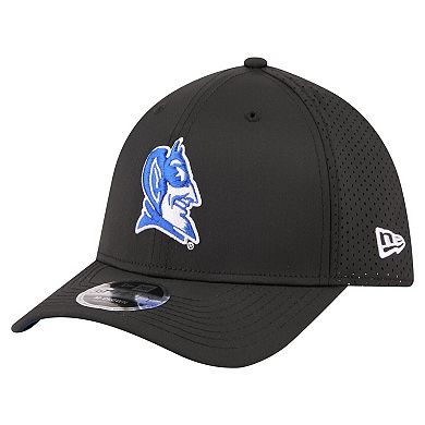 Men's New Era Black Duke Blue Devils 39THIRTY M-Crown Flex Fit Hat