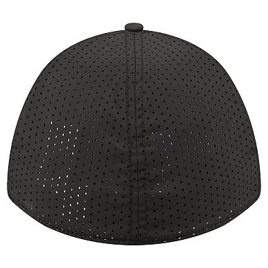 Men's New Era Black Duke Blue Devils 39THIRTY M-Crown Flex Fit Hat