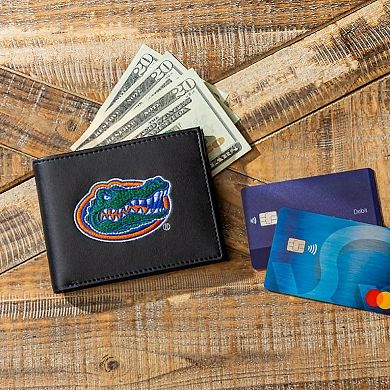 Florida Gators Synthetic Leather Embroidered Bifold Wallet