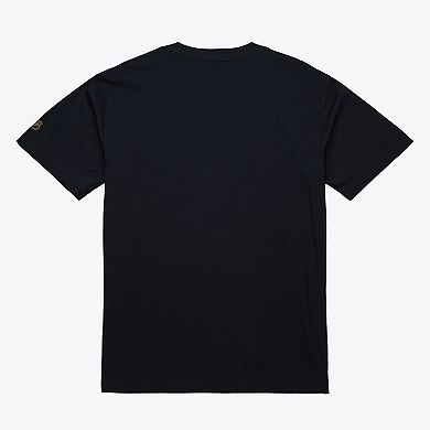 Men's Mitchell & Ness Black Vegas Golden Knights Core Current Logo T-Shirt