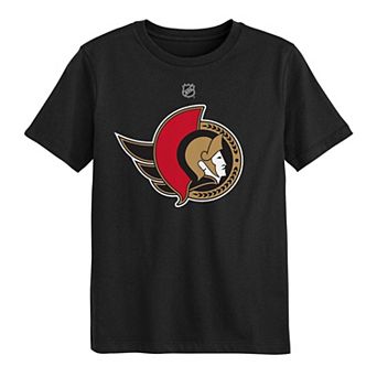 Preschool Outerstuff Black Ottawa Senators Primary Logo T-Shirt
