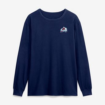 Men's Fanatics Navy Colorado Avalanche Game Long Sleeve T-Shirt
