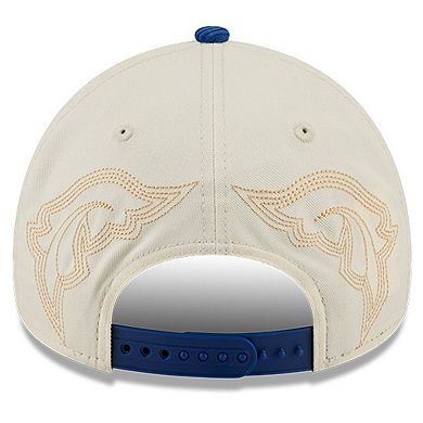 Men's New Era Stone New York Mets Western Stitch 9FORTY A-Frame Adjustable Hat