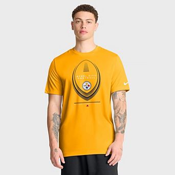 Men's Nike Gold Pittsburgh Steelers Legend Icon Dri-FIT T-Shirt