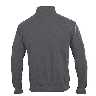 Men's Champion Heather Gray Providence Friars Established Date Quarter-Zip Pullover
