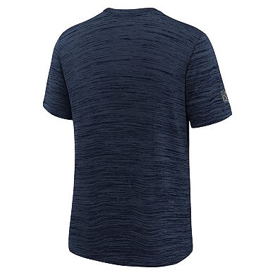 Youth Nike Navy Houston Texans Sideline Velocity Dri-FIT T-Shirt