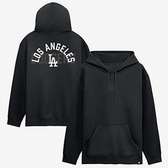 Men's Fanatics Los Angeles Dodgers Black Out Fleece Hoodie