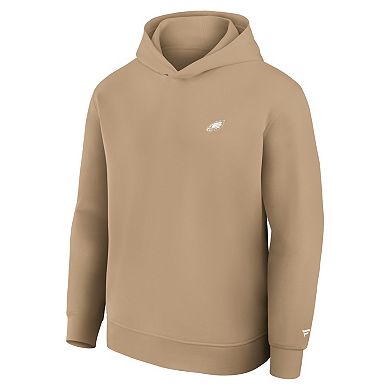 Men's Fanatics Tan Philadelphia Eagles Clutch Tri-Blend Hoodie