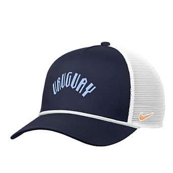 Men's Nike Navy Uruguay National Team Rise Rope Trucker A-Frame Adjustable Hat