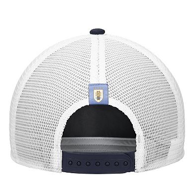 Men's Nike Navy Uruguay National Team Rise Rope Trucker A-Frame Adjustable Hat