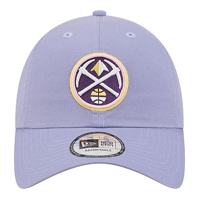 Men's New Era Lavender Denver Nuggets Lavender Pack Casual Classic Adjustable Hat