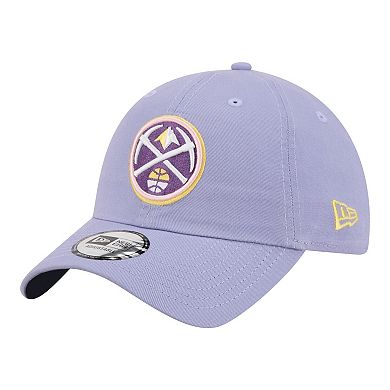 Men's New Era Lavender Denver Nuggets Lavender Pack Casual Classic Adjustable Hat