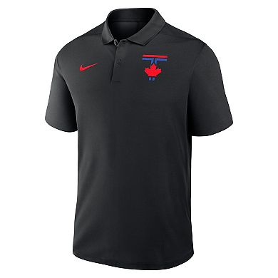 Men's Nike Black Toronto Blue Jays City Connect Victory Dri-FIT Polo