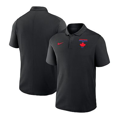 Men's Nike Black Toronto Blue Jays City Connect Victory Dri-FIT Polo