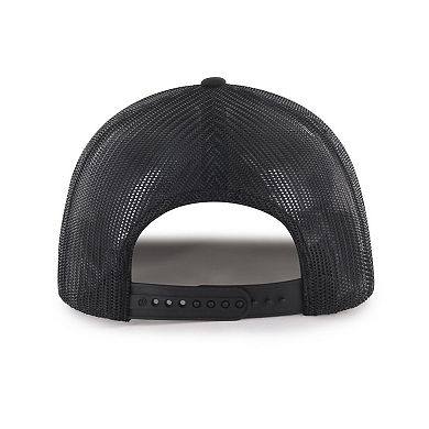 Men's '47 Black Iowa Hawkeyes Leland Trucker Adjustable Hat