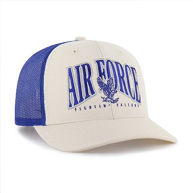 Men's '47 Natural Air Force Falcons Drawbridge Trucker Adjustable Hat
