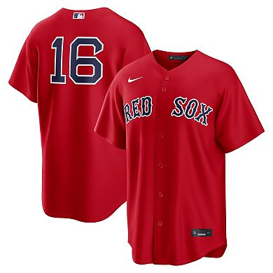 Men's Nike Jarren Duran Red Boston Red Sox Alternate Replica Jersey