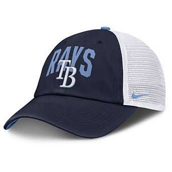 Men's Nike Navy Tampa Bay Rays Primetime Club Adjustable Trucker Hat