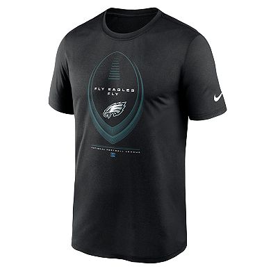 Men's Nike Black Philadelphia Eagles Legend Icon Dri-FIT T-Shirt