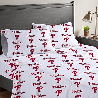 Pegasus Philadelphia Phillies Four-Piece Full Sheet Set