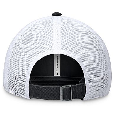 Men's Nike Black Miami Marlins Club Trucker Adjustable Hat