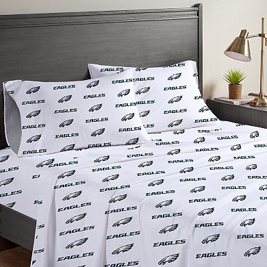 Pegasus Philadelphia Eagles Four-Piece Full Sheet Set