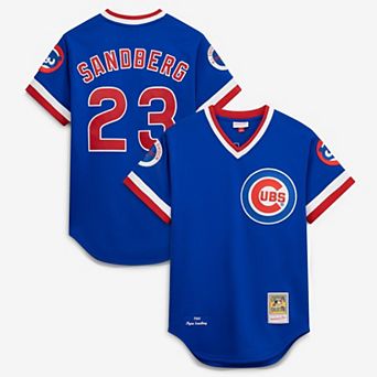 Men's Mitchell & Ness 1984 Ryne Sandberg Royal Chicago Cubs Throwback Authentic Jersey
