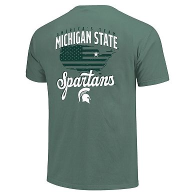 Men's Green Michigan State Spartans America's Team T-Shirt