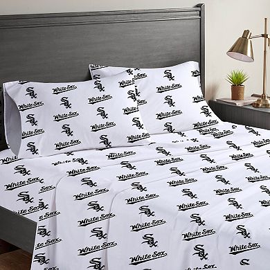 Pegasus Chicago White Sox Four-Piece Full Sheet Set