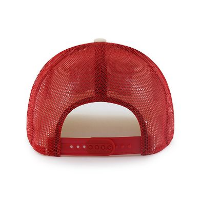 Men's '47 Natural Wisconsin Badgers Drawbridge Trucker Adjustable Hat