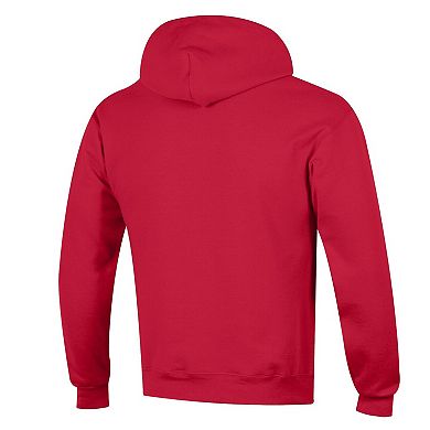 Men's Champion Red Wisconsin Badgers Team Pride Powerblend Hoodie