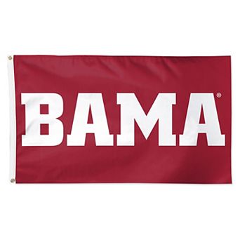 WinCraft Alabama Crimson Tide 3' x 5' Single-Sided Deluxe Secondary Team Logo Flag