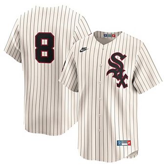 Men's Nike Bo Jackson Cream Chicago White Sox Cooperstown Collection Limited Jersey