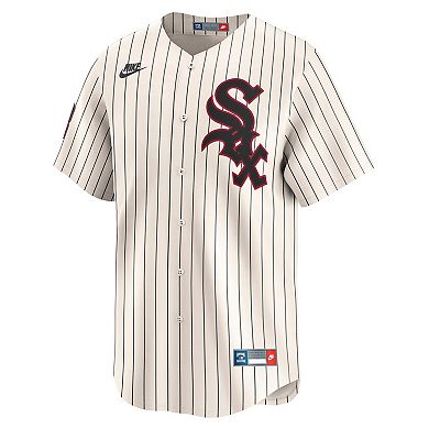 Men's Nike Bo Jackson Cream Chicago White Sox Cooperstown Collection Limited Jersey