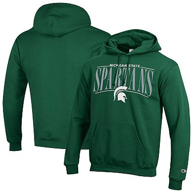Men's Champion Green Michigan State Spartans Team Pride Powerblend Hoodie