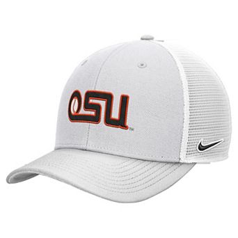 Unisex Nike White Oregon State Beavers Vintage Baseball Rise Trucker Adjustable Hat