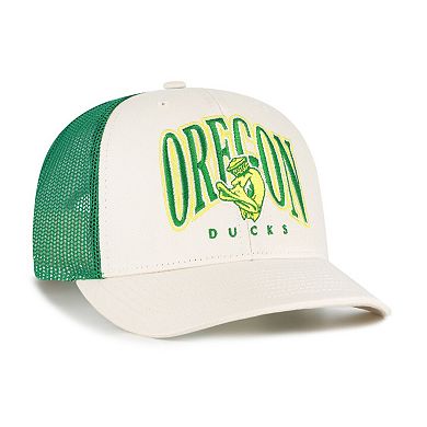 Men's '47 Natural Oregon Ducks Drawbridge Trucker Adjustable Hat