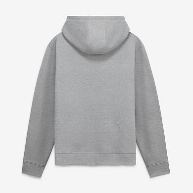 Men's Logo Athletic Heather Gray Texas Longhorns Sunset Hoodie