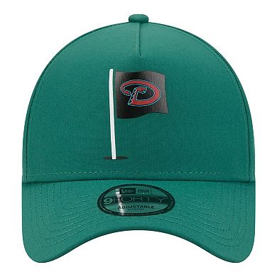 Men's New Era Green Arizona Diamondbacks Pin Seeker 9FORTY A-Frame Adjustable Hat